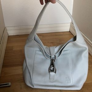 White, Dooney & Bourke purse.